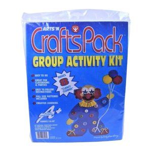 Hygloss Clancy Clowns Arts N' Crafts Pack Makes 8 Clowns (New)